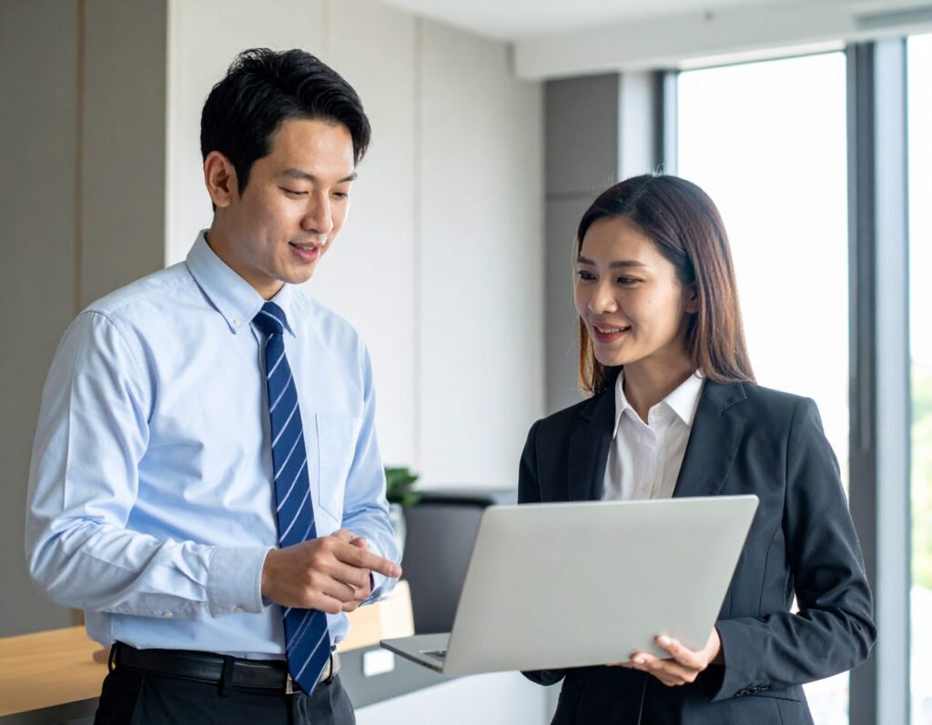 仕事が早い　ミスがない